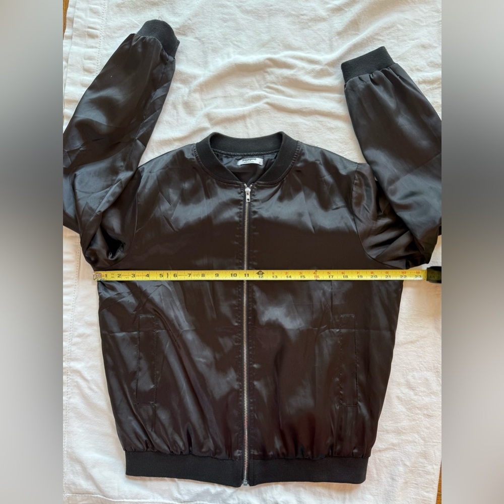 Zeagoo Black Bomber Jacket